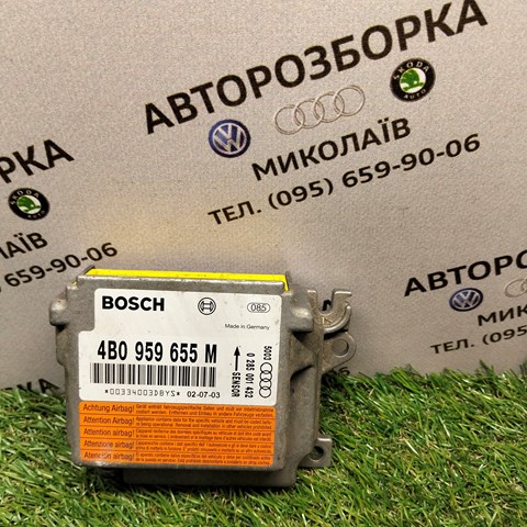 Модуль-процесор управління подушки безпеки 4B0959655M VAG