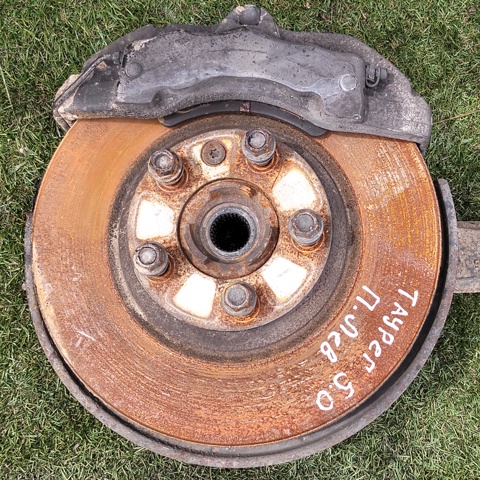 Гальмо дискове переднє 7L8615301 VAG