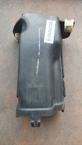 Повітропровід гальмівного диска, правий 51747422280 BMW