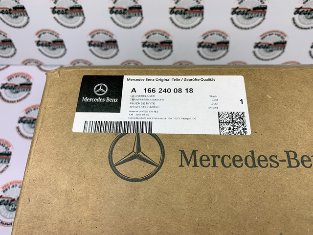 Подушка трансмісії (опора коробки передач) 1662400818 MERCEDES