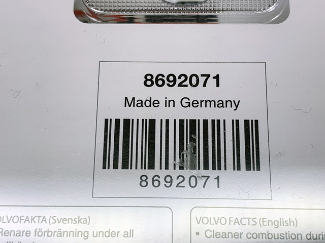 Свічки запалювання 272313 VOLVO