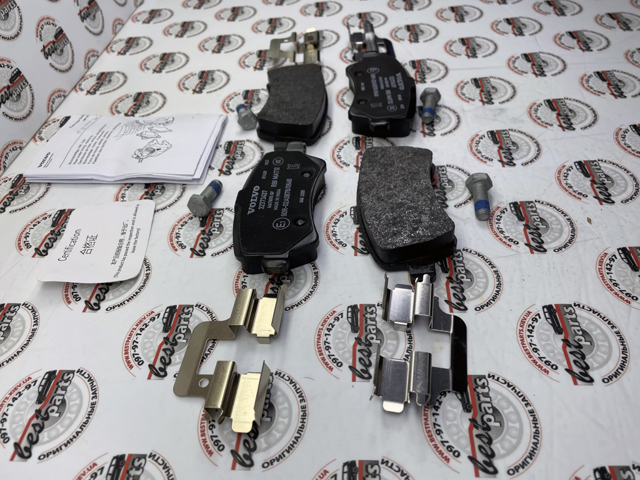 Задні колодки 30794555 VOLVO