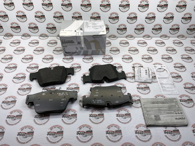 Колодки на гальмо задній дисковий 34208842965 BMW