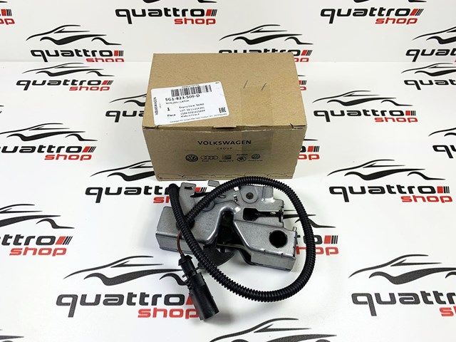 Запор капота (замок і привід замка капота) 5G1823509D VAG