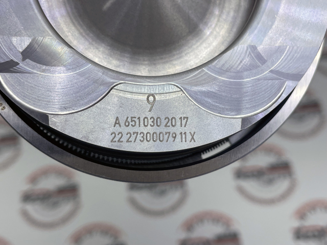 Поршня на 1 циліндр, STD 6510302017 MERCEDES