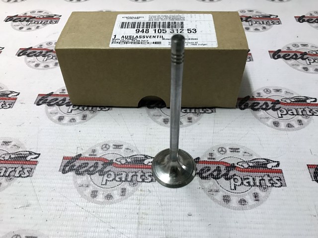 Випускний клапан двигуна 94810531253 PORSCHE