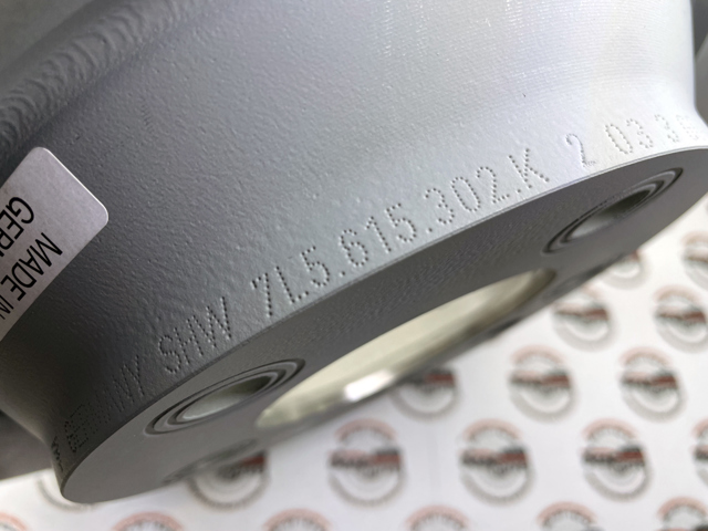 Диск гальмівний передній 95535140251 PORSCHE