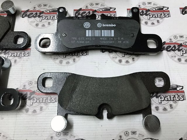 Колодки гальмові задні, дискові 95835293980 PORSCHE