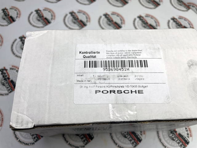 Задні дискові колодки 95B698451H PORSCHE