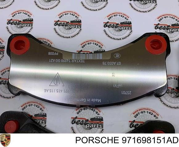 Гальмівні колодки 971698151AD PORSCHE