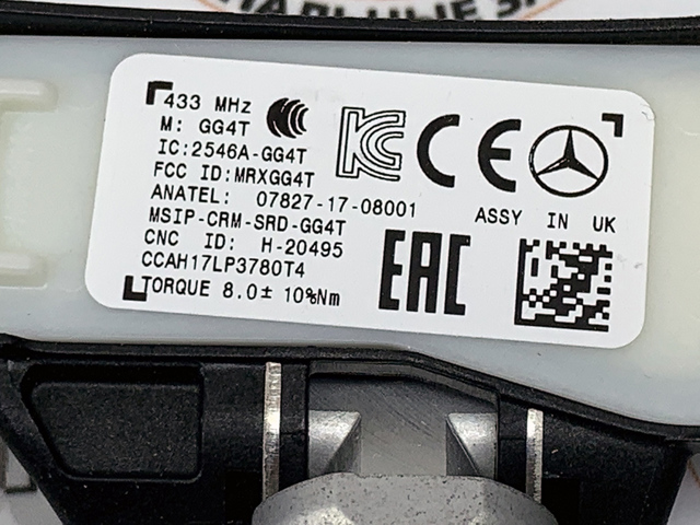 Датчик тиску в шинах A0009058504 MERCEDES