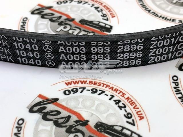 Привід допоміжних агрегатів A0039932896 MERCEDES
