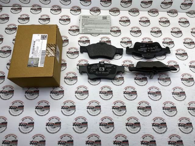 Колодки на гальмо задній дисковий A007420672095 MERCEDES