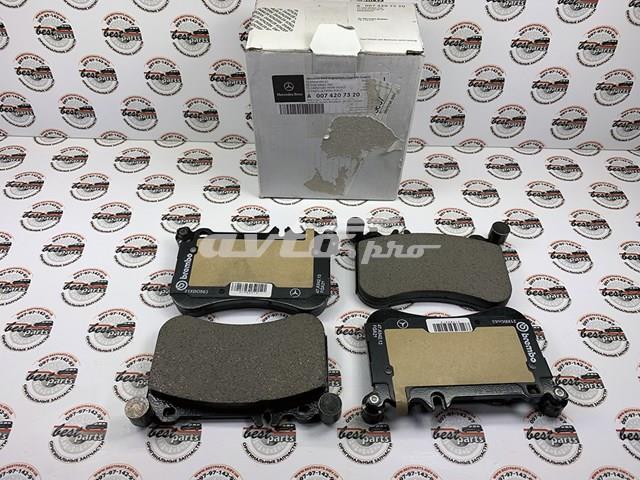 Колодки гальмівні передні, дискові A0074207320 MERCEDES