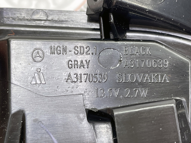 Покажчик повороту дзеркала, лівий A0999067101 MERCEDES