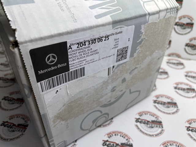 Підшипник в зборі з маточиною передній A2043300625 MERCEDES