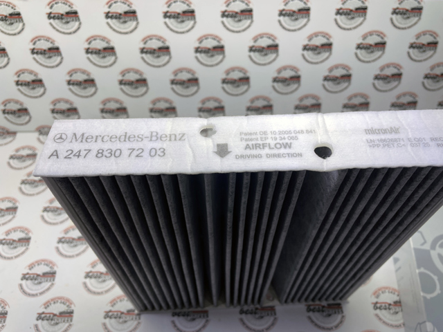 Фільтр, повітря у внутрішній простір A2478307203 MERCEDES