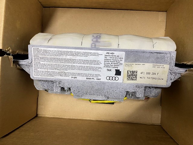 Установка подушки безпеки пасажира 4F1880204F VAG