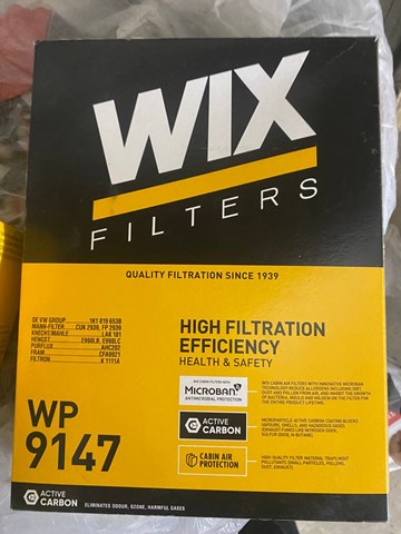 Фільтр салону вугільний WP9147 WIX