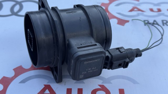 Датчик потоку (витрати) повітря, витратомір MAF - (Mass Airflow) 03L906461 VAG
