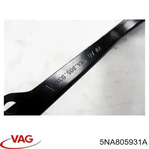 Кронштейн радіатора верхній, лівий 5NA805931A VAG
