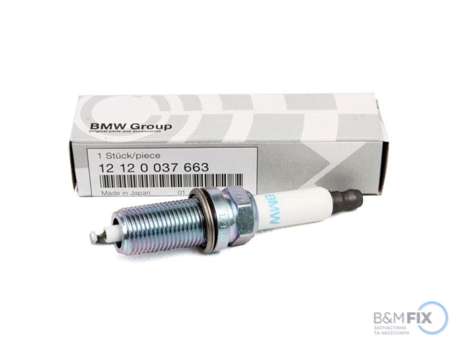Свічки запалювання (запальні) і дроти 12120037663 BMW