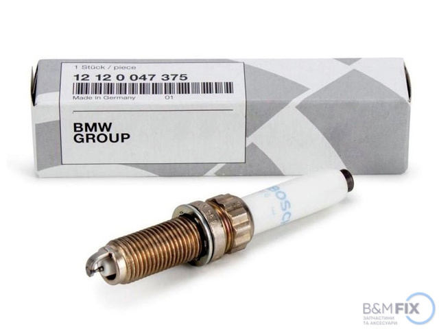 Свічка запалювання 12120047375 BMW