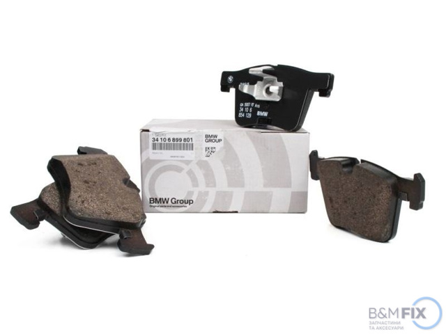 Гальмівні колодки 34106799801 BMW