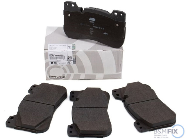 Передні гальмівні колодки 34107886853 BMW
