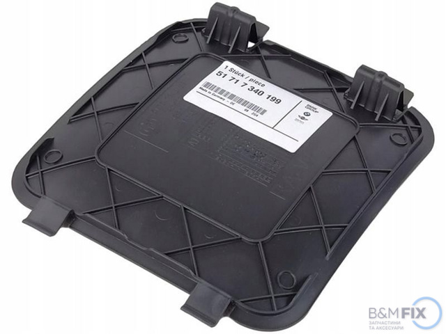 Лючок підкрилка переднього лівого 51717340199 BMW