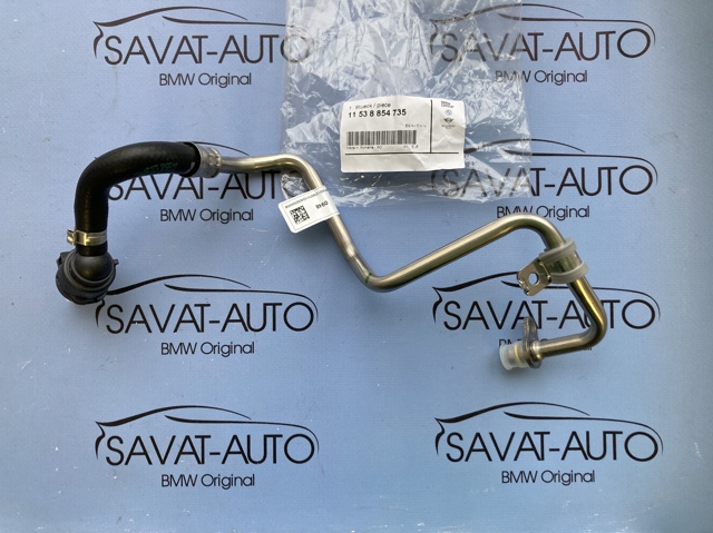 Шланг/патрубок рідинного охолодження турбіни, обратка 11538854735 BMW