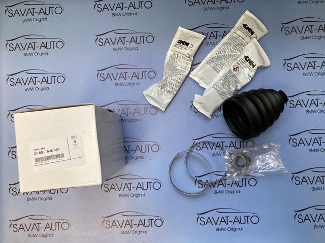 Пильник шарніра кутових швидкостей зовнішній передній 31607606091 BMW