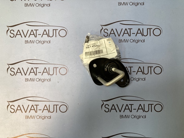 Запор капота (замок і привід замка капота) 51237473707 BMW