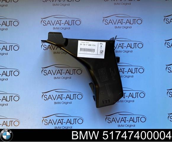 Повітропровід гальмівного диска, правий 51747400004 BMW