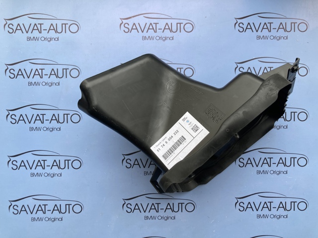 Повітропровід / дефлектор радіатора, правий 51748054232 BMW