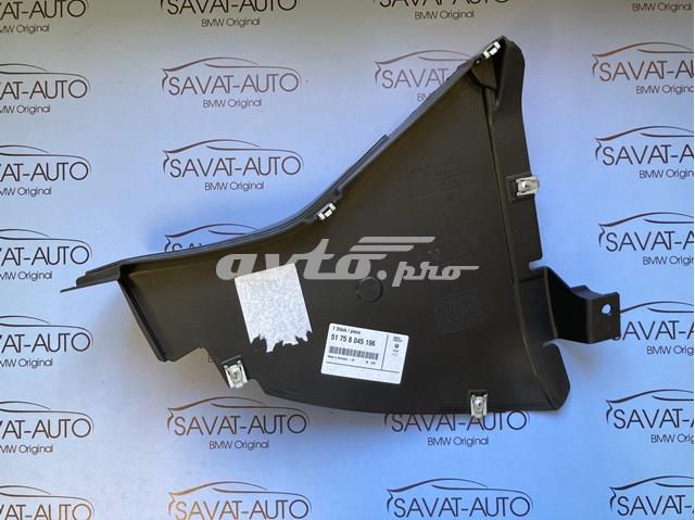 Захист бампера переднього, правий 51758045196 BMW
