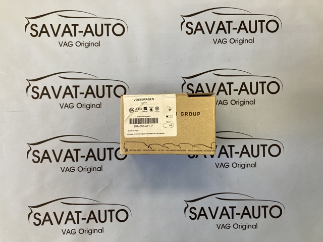 Задні гальмівні колодки 80A698451P VAG