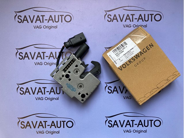 Запор капота (замок і привід замка капота) Audi Q3