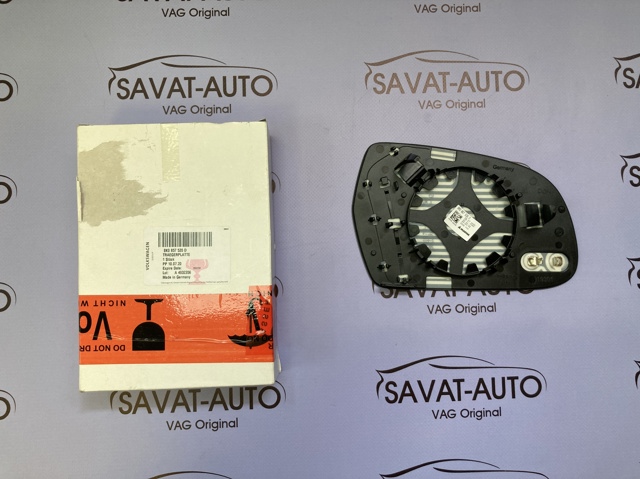 Дзеркальний елемент дзеркала заднього виду, лівого 8K0857535D VAG