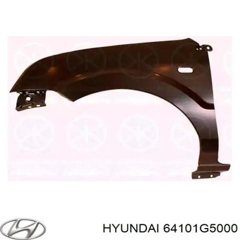 Зміцнення для радіаторів 64101G5000 HYUNDAI