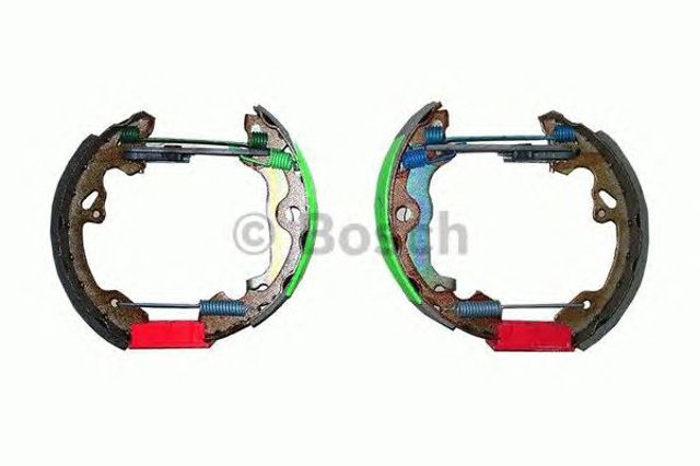 Гальма робочі задні ножні і гальмівні барабани 0204114603 BOSCH
