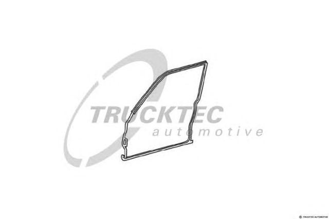 Ущільнювач двері передньої лівої (на двері) 0253028 TRUCKTEC