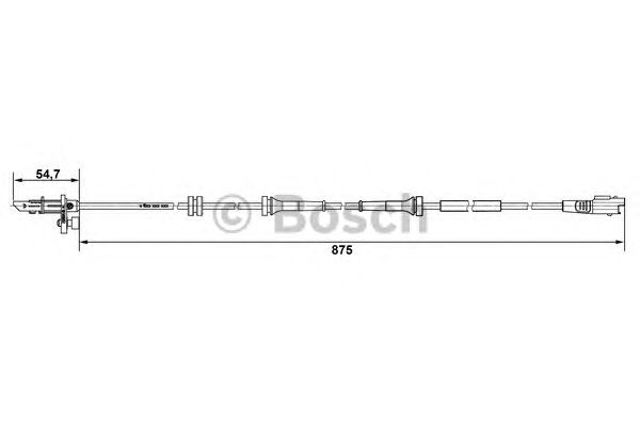 Датчик ABS передній 0265007790 BOSCH