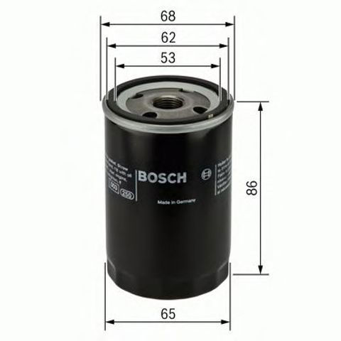 Фільтр масляний ДВЗ 0451103276 BOSCH
