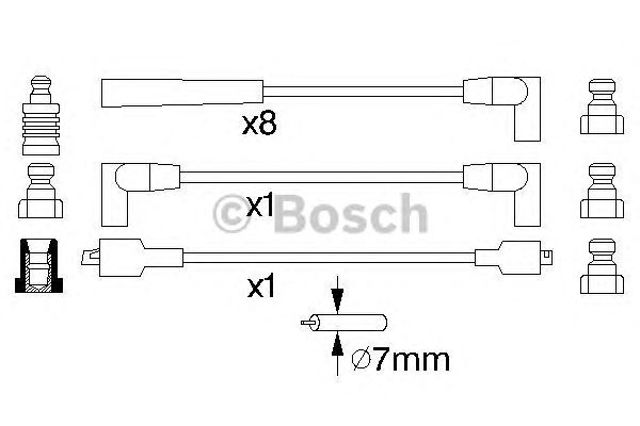 Дріт високовольтний Jeep Grand Cherokee LAREDO