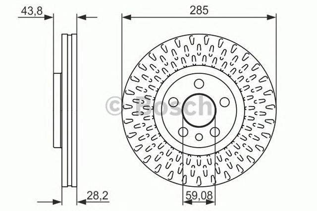 Ротор гальмівний 0986479114 BOSCH