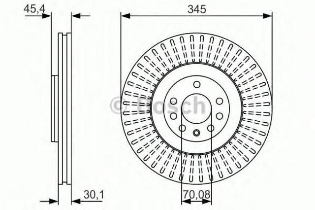 Ротор гальмівний Opel Signum