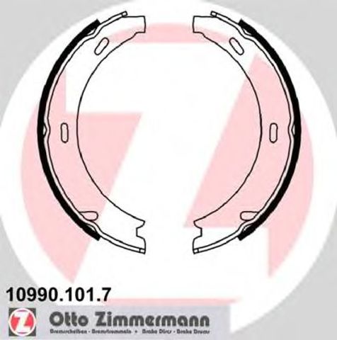 Гальмівні колодки стоянкового гальма 109901017 ZIMMERMANN