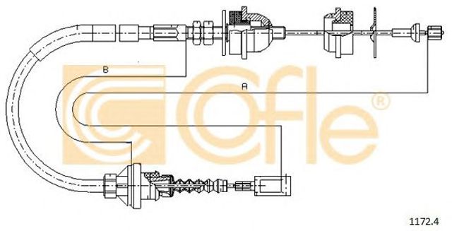 Трос зчеплення Peugeot Boxer 1