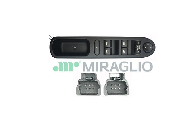 Кнопки переднього лівого склопід'ємника 121PGP76002 MIRAGLIO